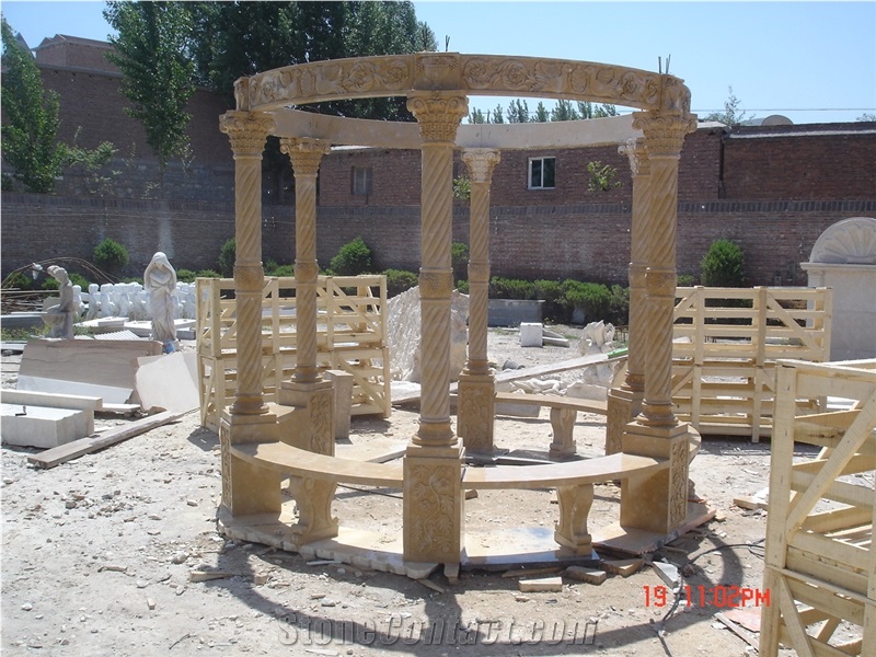 Marble Beige Gazebo