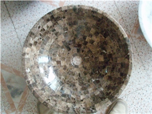 Mosaic Stone Sinks