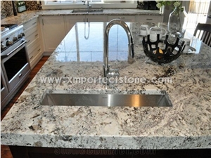 Alaska White Granite Vanity Tops Brazil Granite Kitchen Countertops