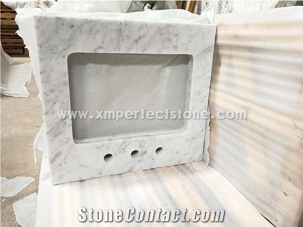 Carrara White Bathroom Countertops,Carrara White Marble