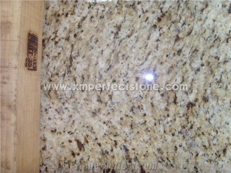 Golden Ornamental Granite Slab,Ornamental Granite for Countertop