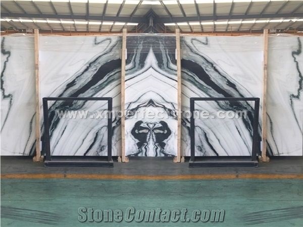 Panda White/Marble Slabs&Tiles/Marble Floor&Wall Covering/White Marble