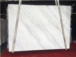 Chinese White Marble Slabs Grey Veins