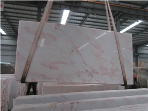 Namibia Pink Marble Vanity Tops Bianco Rhino Marble