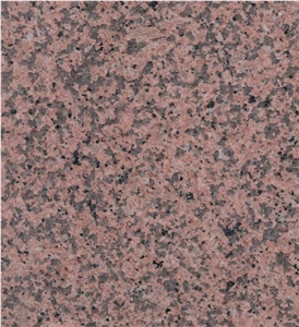 Polished Guangdong Red Granite Slabs