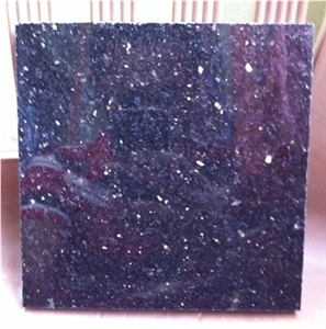 Black Galaxy Granite Slabs & Tiles