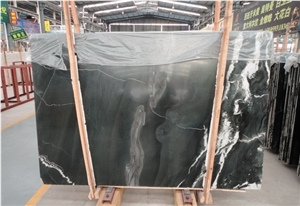 China Dragon Black Marble Slabs & Tiles, Black Marble Wall Covering