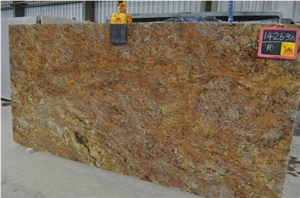 Golden Fantasy Granite Slab