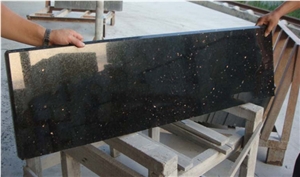 Granite Tiles 60x60 Black Galaxy