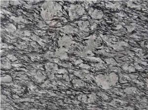 Hot Chinese Granite White Wave Tile, Slab