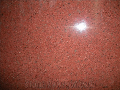 Natural Finish Beautiful Asia Red Granite