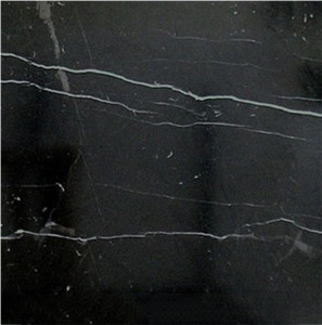 Nero Marquina Marble Slabs & Tiles, Spain Black Marble