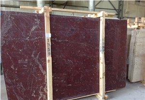 Turkey Ruby Red (Red Marble) Slabs & Tiles