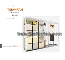 Ct2195-Tile Display Stand for Showroom,Adjustable Display Rack