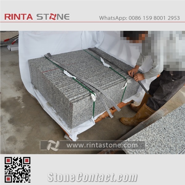 Rosa Beta G623 Granite Gray China Crystal Grey Stairs Riser Step