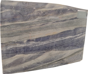 YUANDA Azul Macaubas Quartzite Slabs Polished Finish