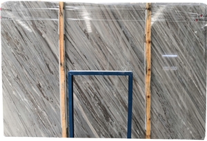 YUANDA Palissandro Bluette Wooden Veins Marble Slabs