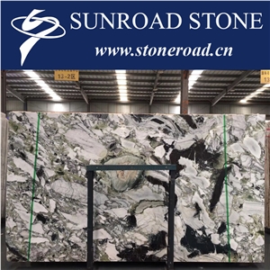 Ice Green Marble Ice Green Multicolor Marble Slabs&Tiles, Green Marble