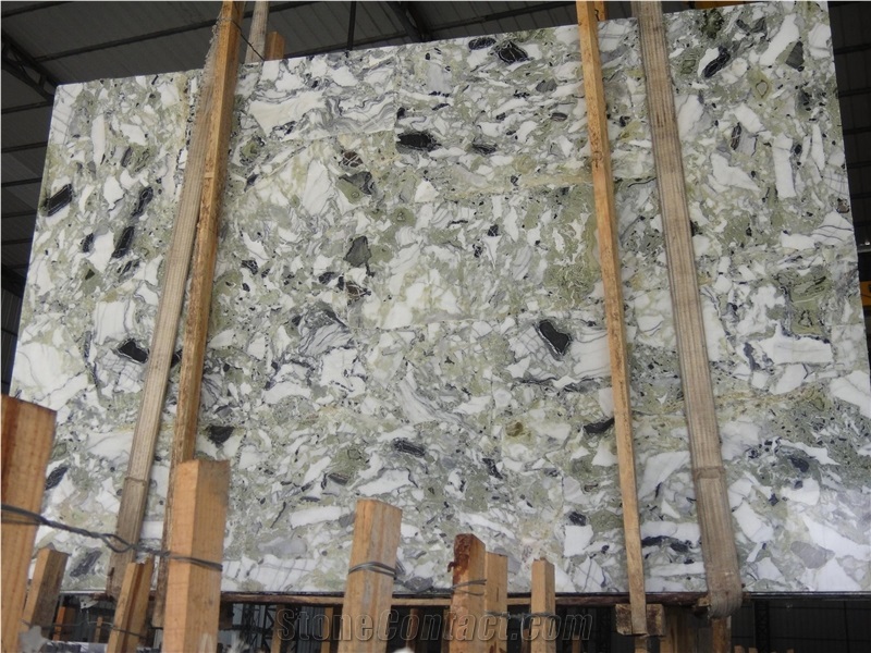 Ice Green / High Quality Marble Tiles & Slabs,Floor & Wall