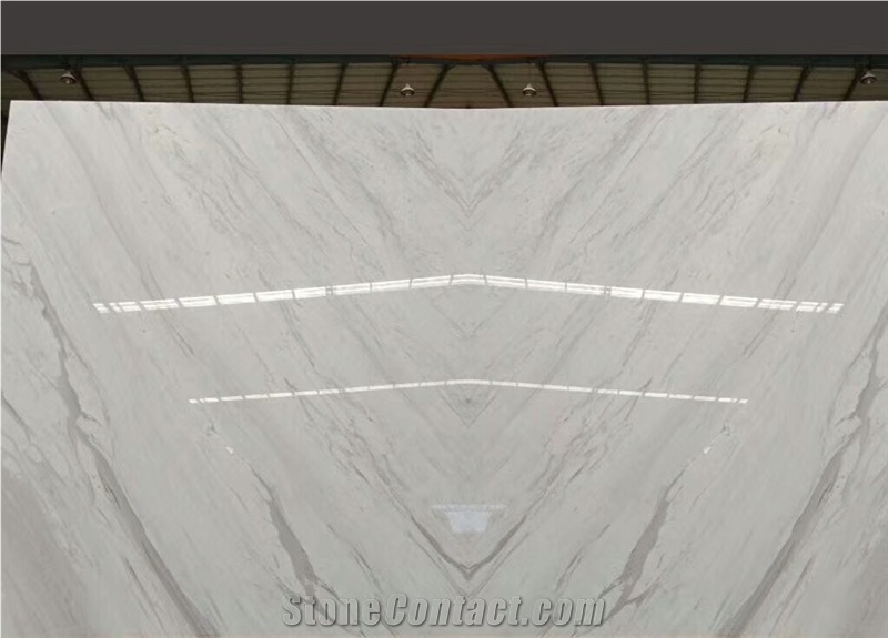 A a Class Volakas White Marble Book Match for Wall and Floor Covering