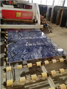 Azul Bahia Granite Slabs Polished for Wall and Floor Tile