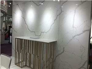 Bianco Calacatta Engineering Stone for Wall and Floor Covering