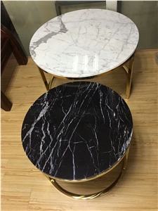Black and White Marble Tabletops/Reception Desk/Countertop