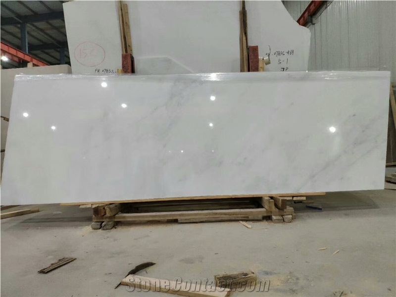 China Pure White Marble for Wall and Floor Covering/Tile/Cut to Size