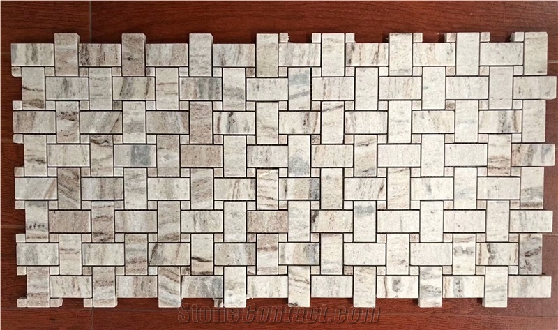 China White Sands Mosacis for Walling Tiles