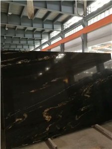 Cosmic Golden Black Granite for Stars/Wall Tile/Countertop