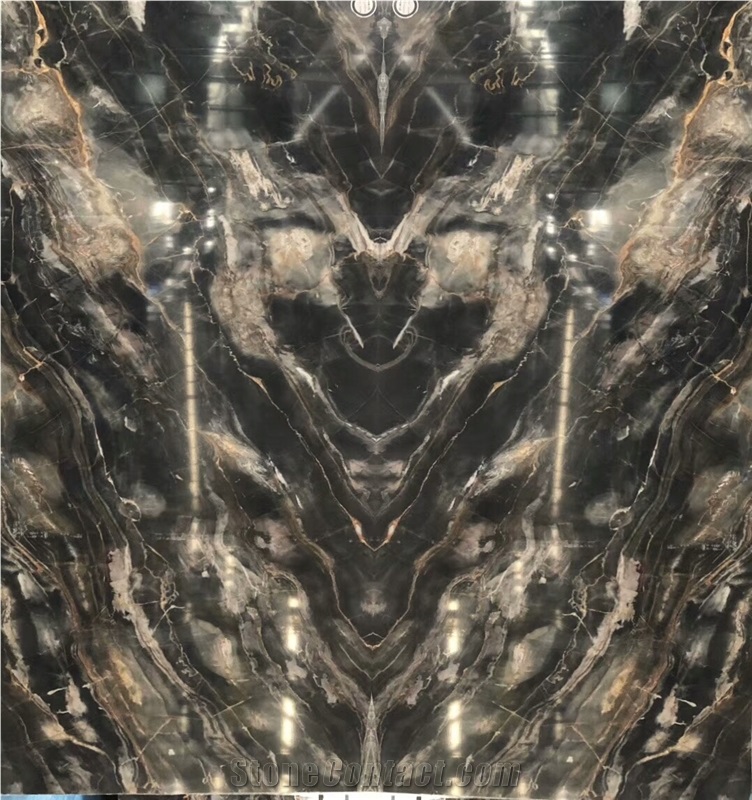 Dream Black Marble for Interial Decoration