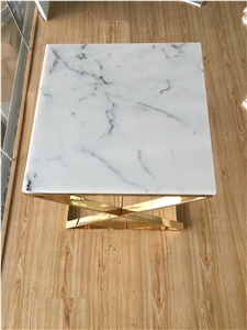 Eastern White Marble for Tables/Work Top/Countertop