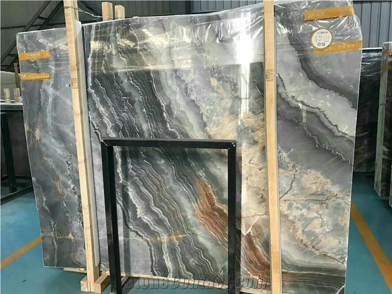 Fantasy Blue Marble for Wall and Floor Covering
