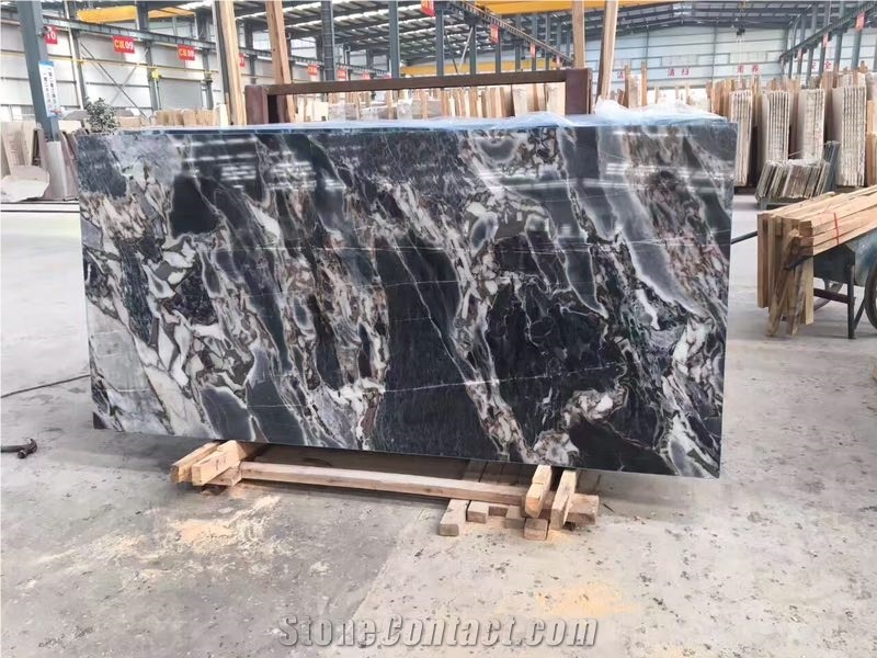 Fantasy Blue Marble Slab for Countertop