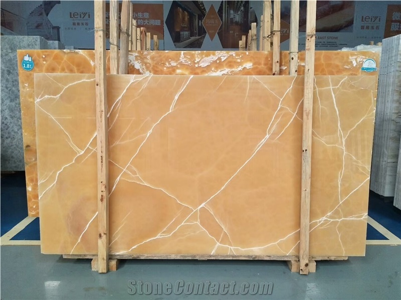 Fantasy Yellow Onyx for Countertop and Tabletop