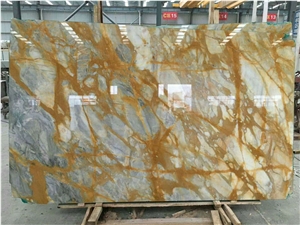Golden Siena Marble for Countertop/Tabletop