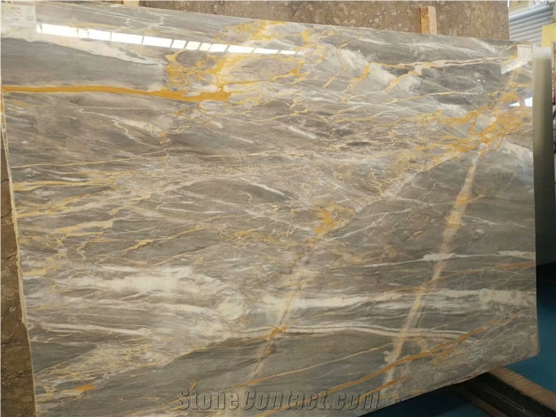 Grigio Byron Golden Grey Marble for Wall and Floor Tile