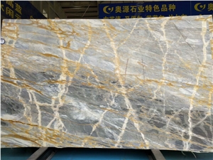 Grigio Byron Golden Grey Marble for Wall and Floor Tile