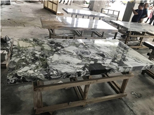 Ice Green Marble for Dining Table/Countertop