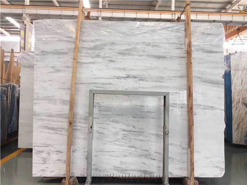 Kavala Semi White Marble for Home Building Wall and Floor Covering