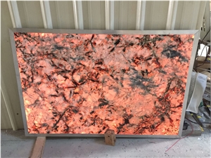 Multicolor Granite Slab with Backlit