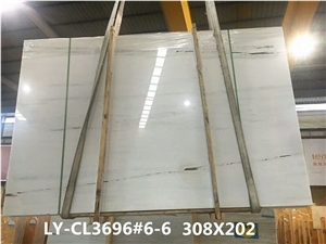 Newly Royal White Marble Slab for Wall and Floor Covering