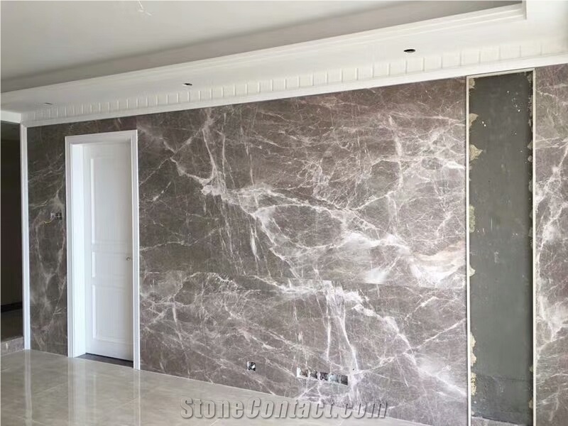 Pascal Grey Marble for Wall and Floor Covering