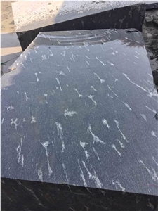 Star Black Granite Slab for Wall and Floor Covering