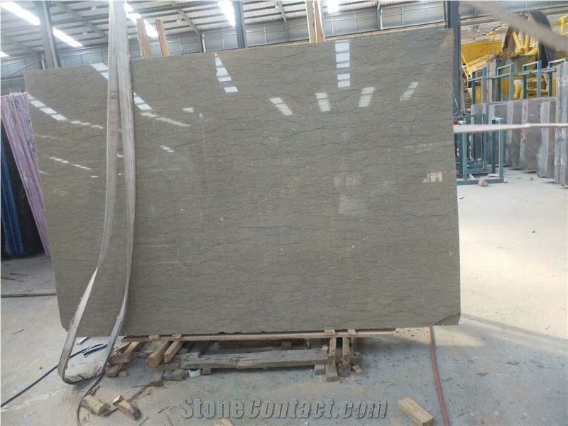 Sunny Grey Marble Slab for Wall and Floor Covering
