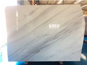 Volakas White Marble Slab for Wall/Floor Tiles