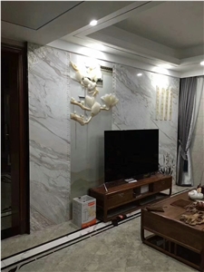 Volakas White Marble Waaling Tile