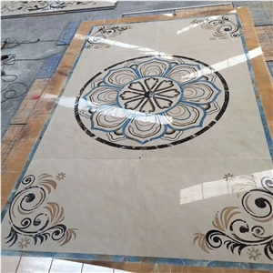 Waterjet Marble Tile for Wall and Floor