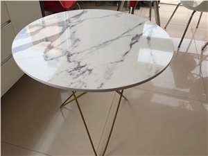 White Artificial Stone Reception Desk/Coffee Tables