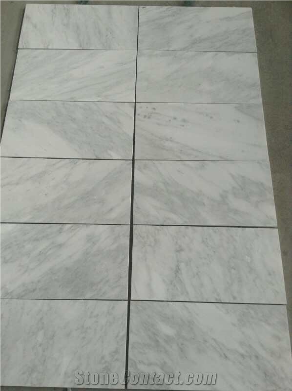 Factory Supply Chinese Classic Oriental White Marble Tiles Carrara